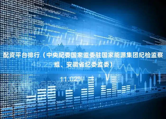 配资平台排行（中央纪委国家监委驻国家能源集团纪检监察组、安徽省纪委监委）